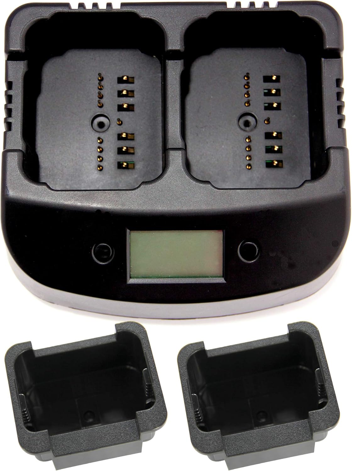 Two-Way Radio Battery Dual Charger for Kenwood Radio | KNB-24, KNB-24L, KNB-35 & KNB-35L