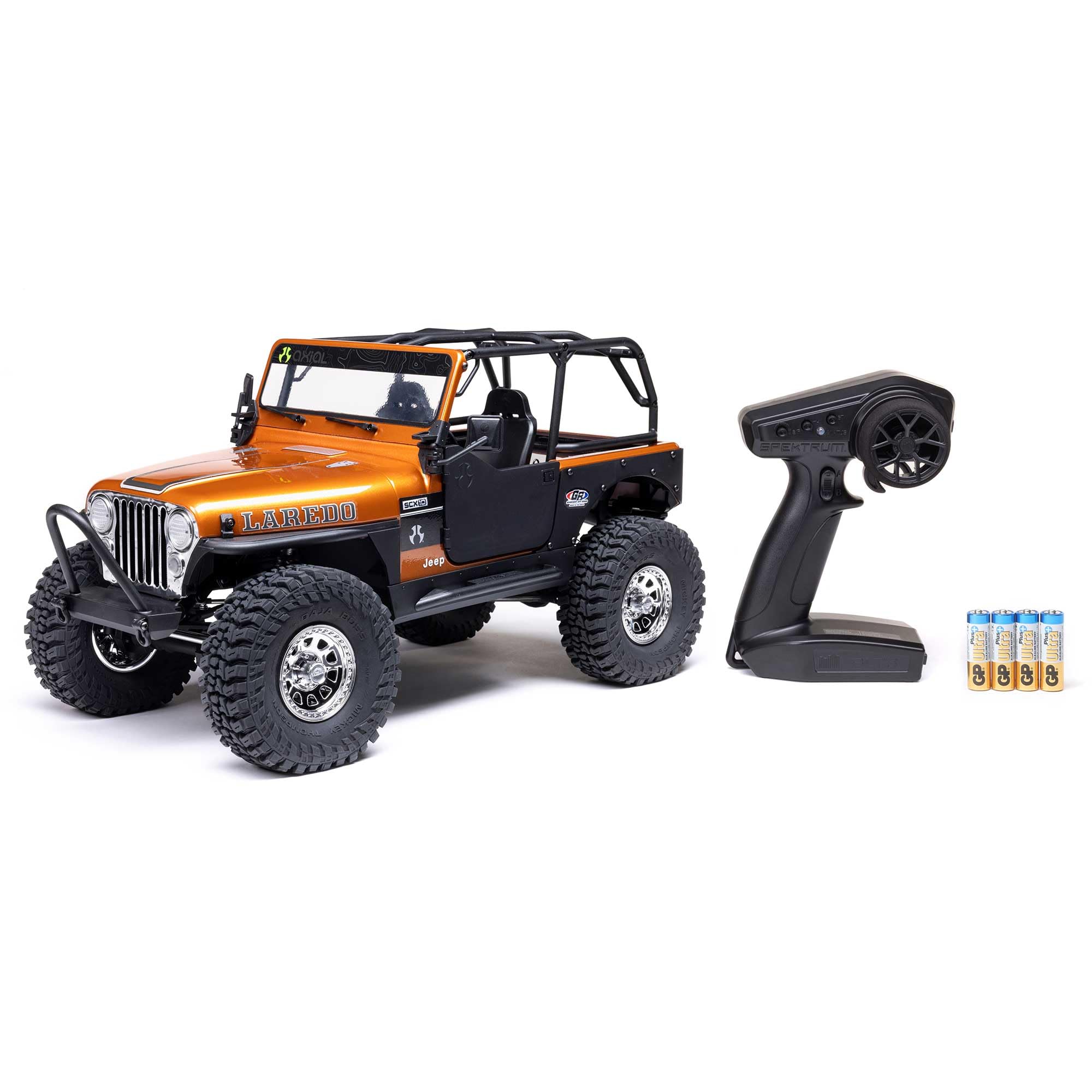 Axial 1/10 SCX10 III Jeep CJ-7 4X4 RTR Brushed RC Rock Crawler, Copper | Battery and Charger Not Included, RC Truck, AXI03008V2T2