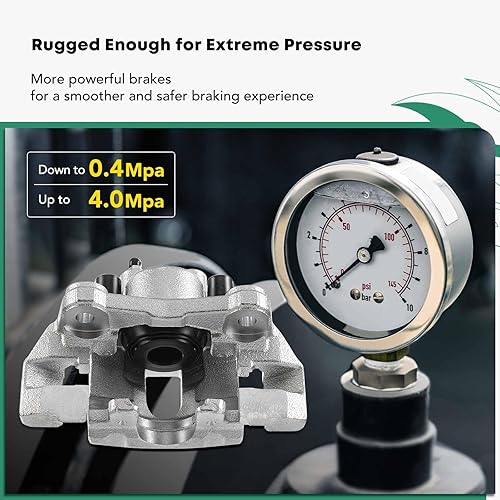 Miniatura 5 de YHTAUTO Pinzas de freno de disco laterales traseras con soporte de repuesto para Jeep Grand Cherokee WJ Series 1999 2000 2001 2002 2003 2004, L6