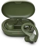 JLab, Go Sport+, True Wireless Workout Earbuds, Bluetooth Sport Earbuds, Clear Calling, Green