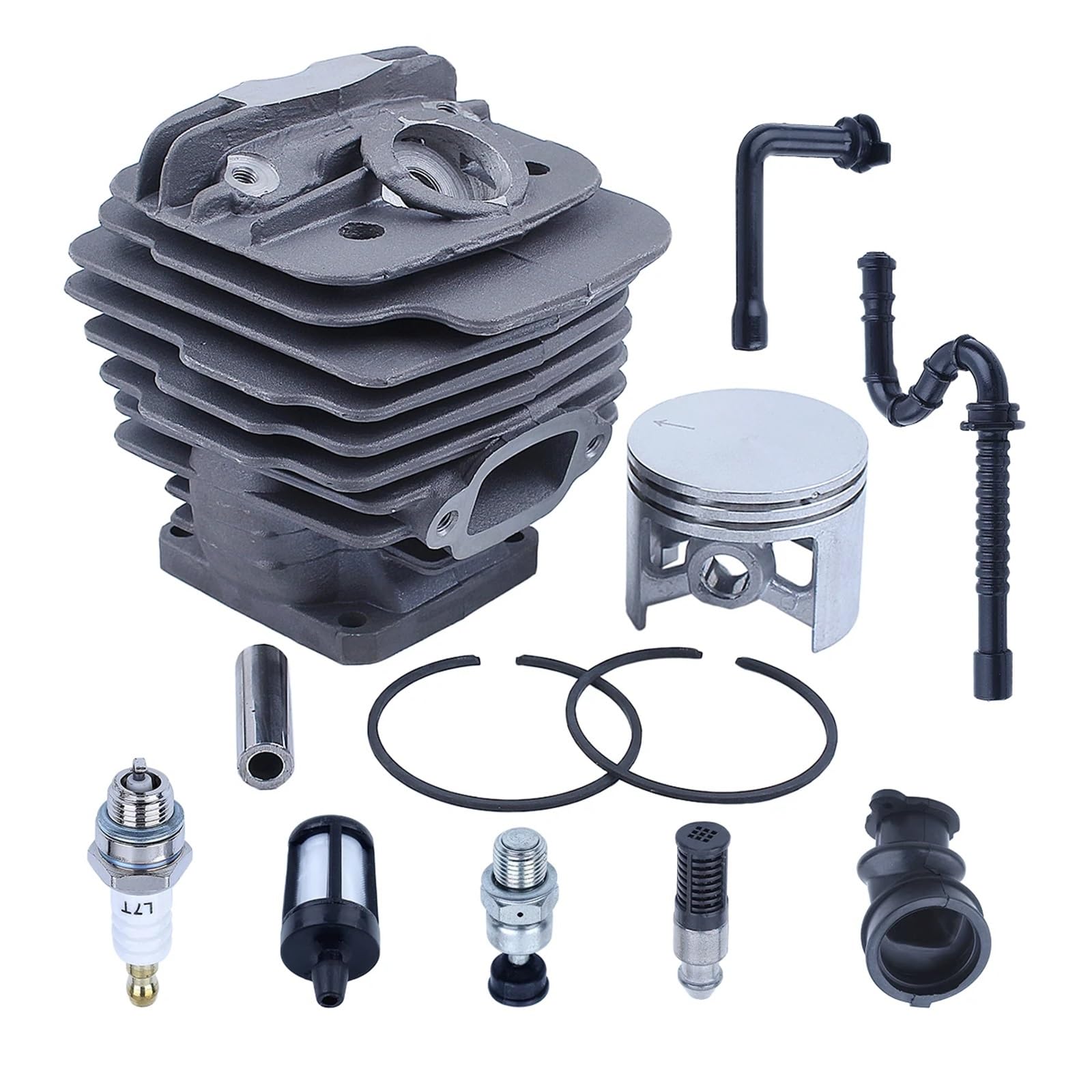 Kit piston cylindre 48 mm pour entretenir votre tronçonneuse avant la saison du bois de chauffage