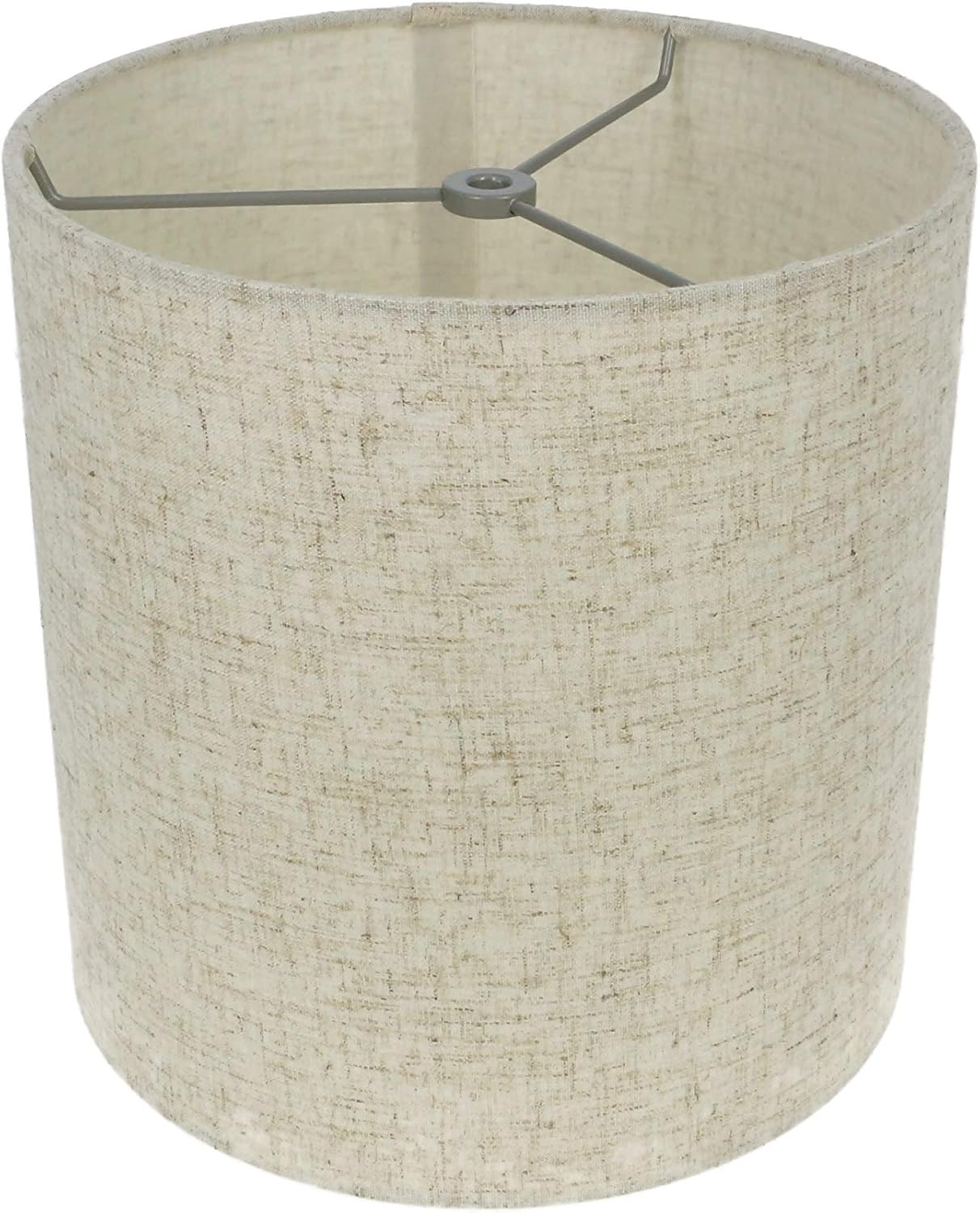 Urbanest Linen Drum Lamp Shade, 10-Inch, Off White Spider
