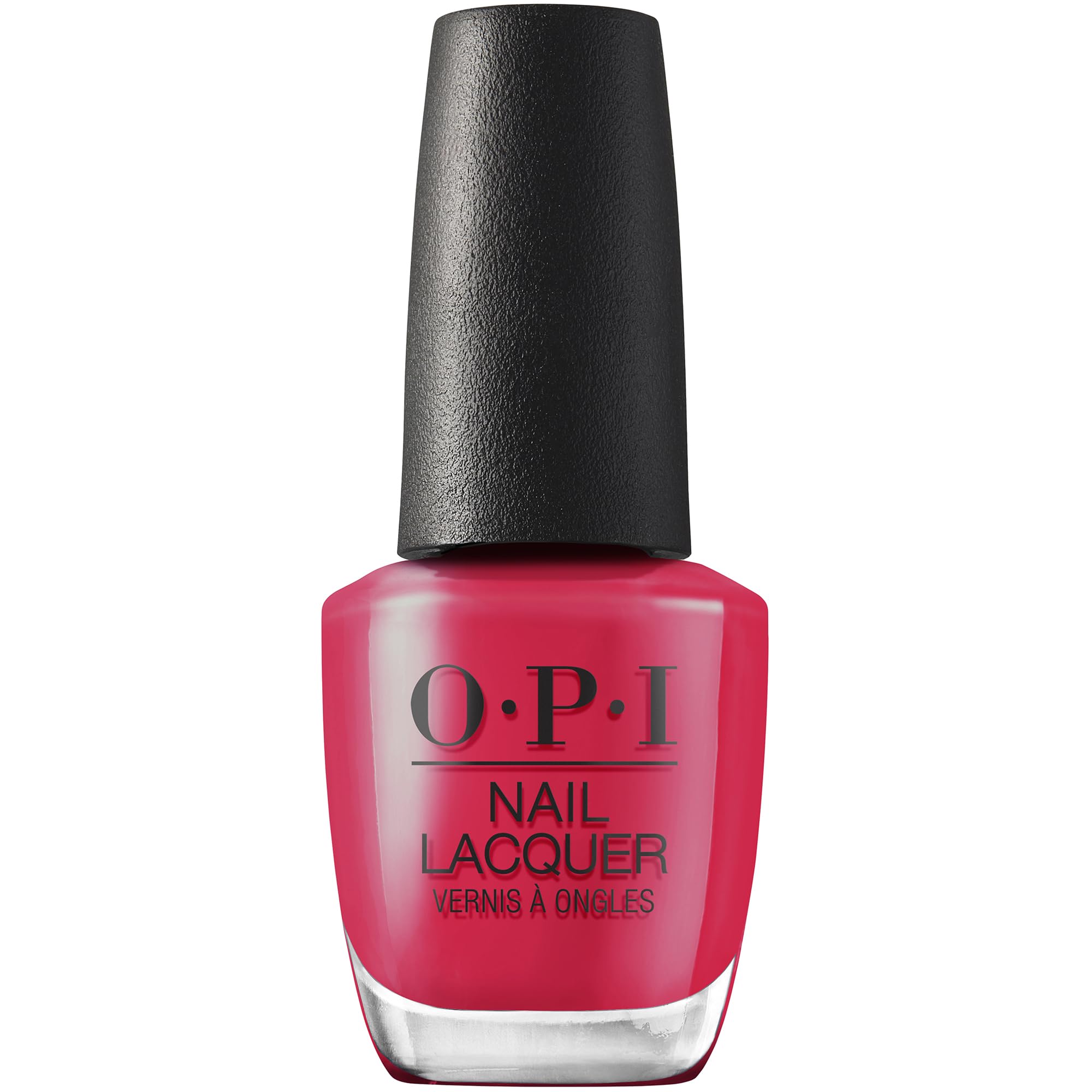 OPI Nail Lacquer, Pink Nail Polish, Up to 7 Days of Wear, Chip Resistant & Fast Drying, Fall '24, Metallic Mega Mix Collection, Cyber Cherry on Top, 0.5 fl oz
