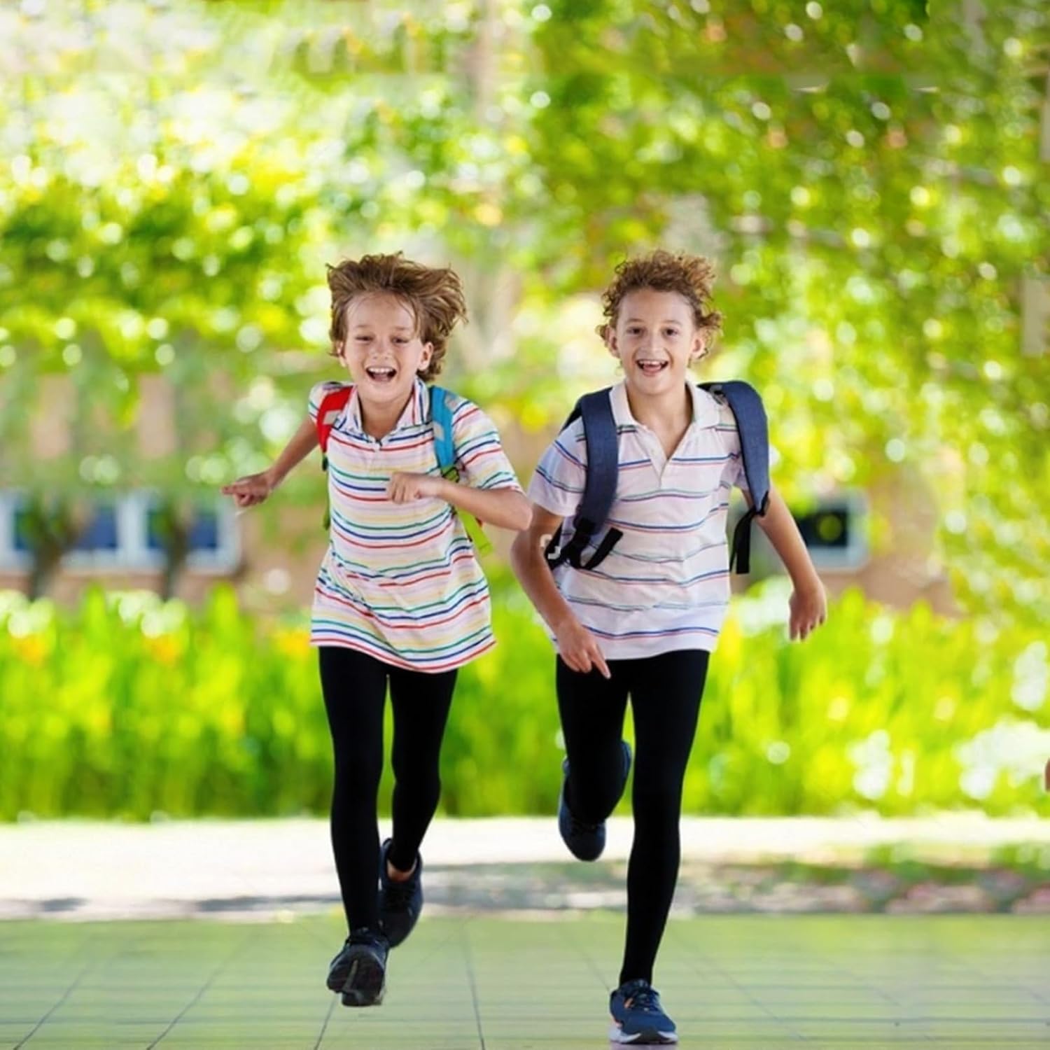 Blcculi 3 Pack Youth Compression Leggings Pants,Boys Compression Pants,Youth Athletic Tights for Basketball,Running,Football(Medium) Multi - Image 3