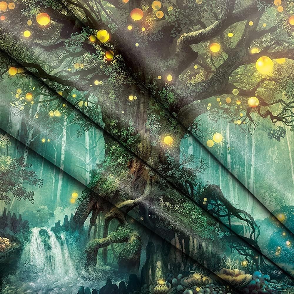 Csfoto 10x7フィート スタジオ小道具 ドリーミー バックグラウンド ビニール壁紙 ファンタジーバタフライ マジックワールド 写真 写真撮影 子供 建築 森 石 紫の葉 背景 花 霧 21人気特価 バックグラウンド