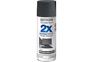 Rust-Oleum Painter's Touch 2X Ultra Cover Spray Paint in Satin Charcoal Gray