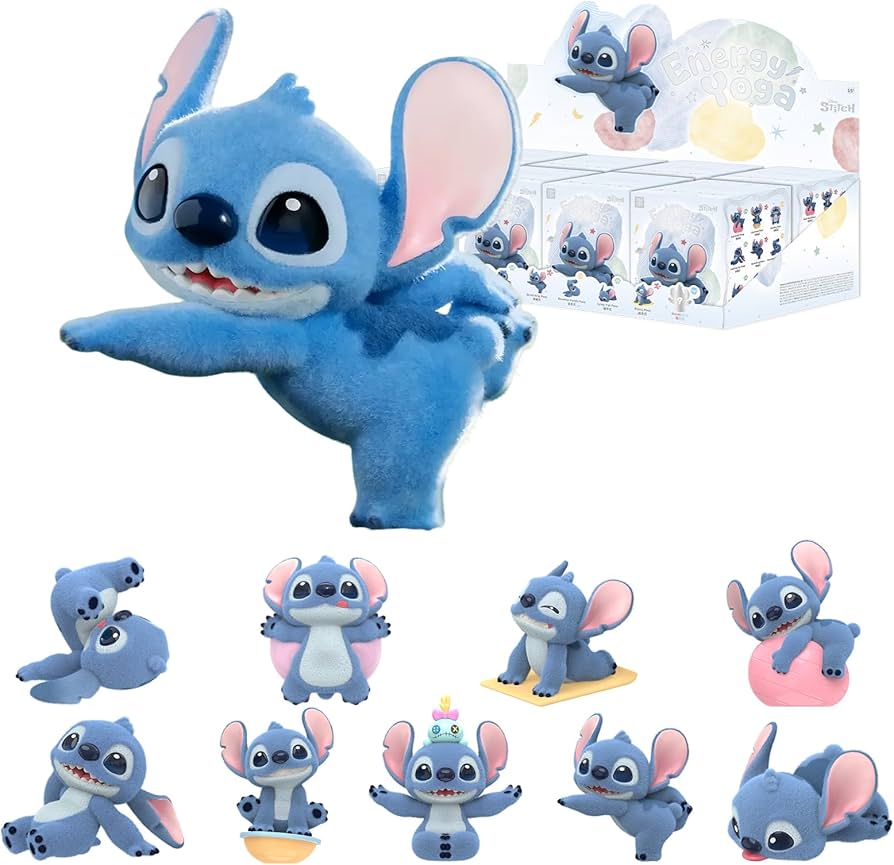 タイムセール中❣️TOPTOY スティッチ　ヨガ　フィギュア Amazon.co.jp: TOP TOY ディズニー スティッチ「元気ヨガ」シリーズ