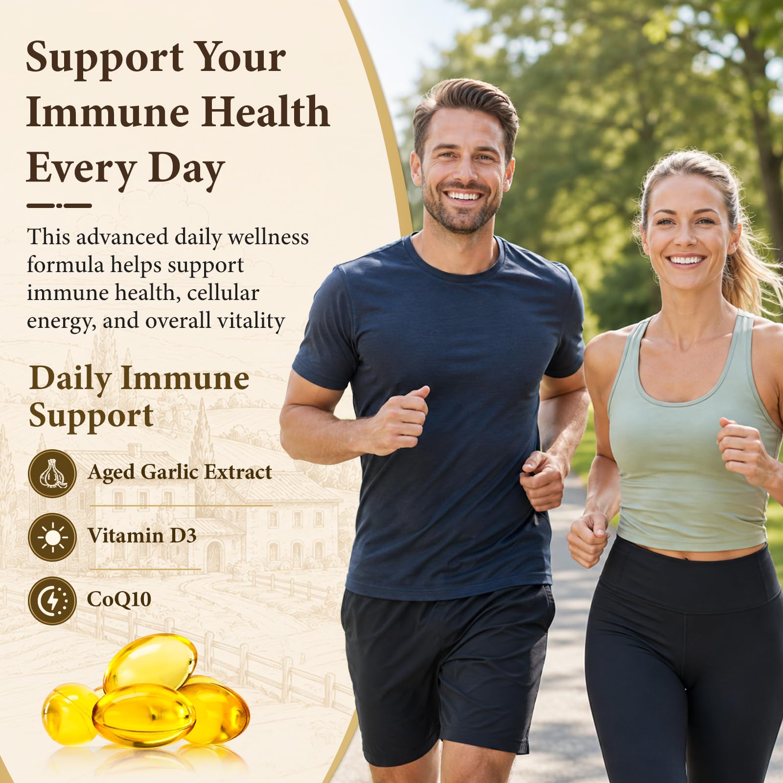 Odorless Aged Garlic Extract Capsules, 180 Softgels — Amazon image 5