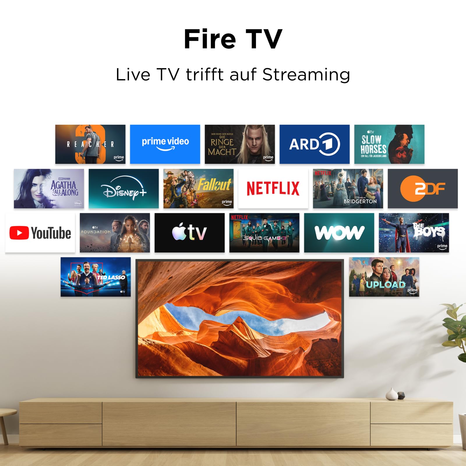 TCL 43V5D – 43 Zoll Full HD, QLED, HDR, Direct LED, Fire TV, Press and Ask Alexa, AirPlay 2, Rahmenloses Design in Metall-Optik