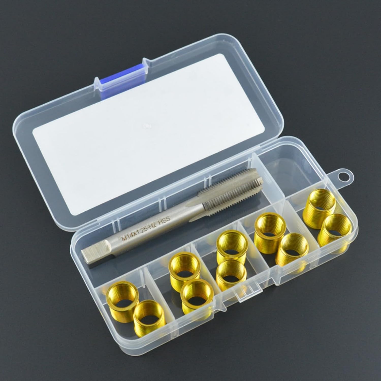 Sparks Plugs Thread Insert Repair Tool Alloy Steel Efficient Thread Restoration Use For Professional Workshop