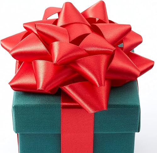 Miniatura 3 de IHKFILAN Cinta de satén de doble cara de 1 pulgada x 25 yardas, cinta de poliéster sólido de doble cara para envolver regalos, fiestas, trenzas de