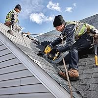 Vista 4 de DEWALT 20 V MAX sin escobillas clavadora inalámbrica de batería de bobina de 15 grados para techado con bandeja de clavos sin herramienta