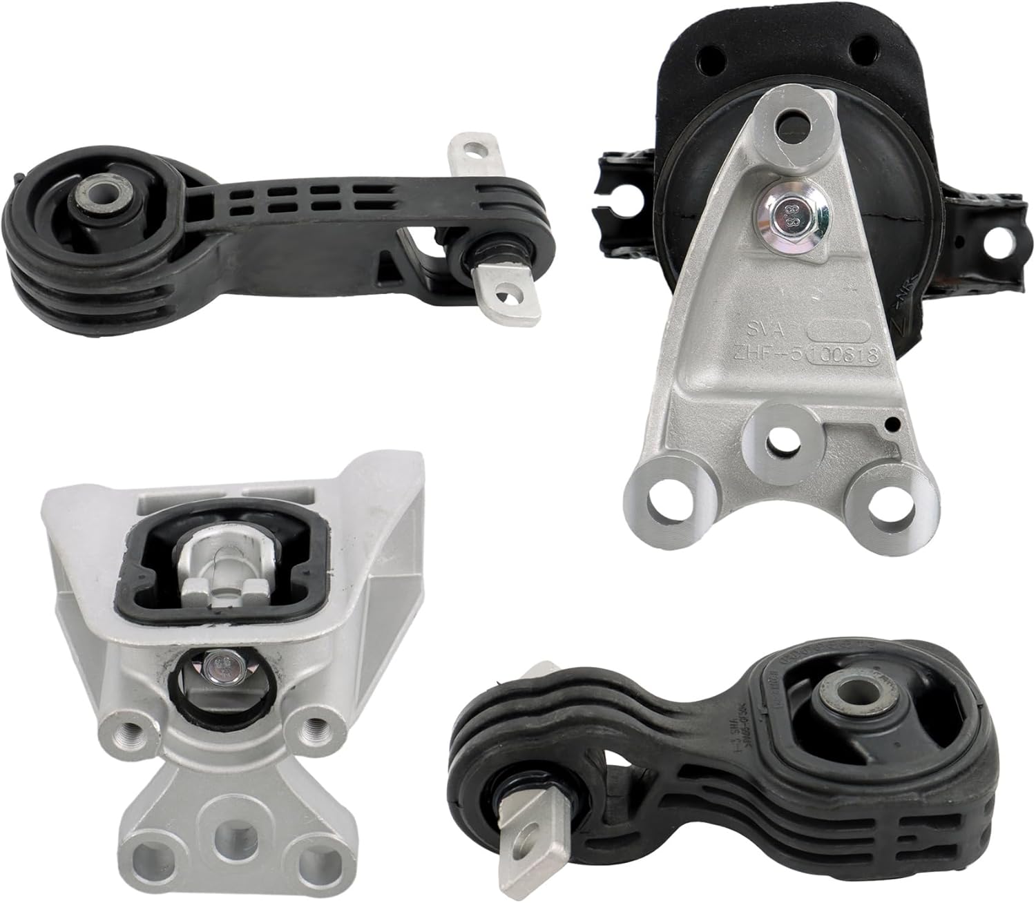 GXYWADY Engine Mount Replacement for A4530 A4534 A4543 A4546 Replacement for Civic l4 1.8L Auto Trans 2006-2011 4Pcs