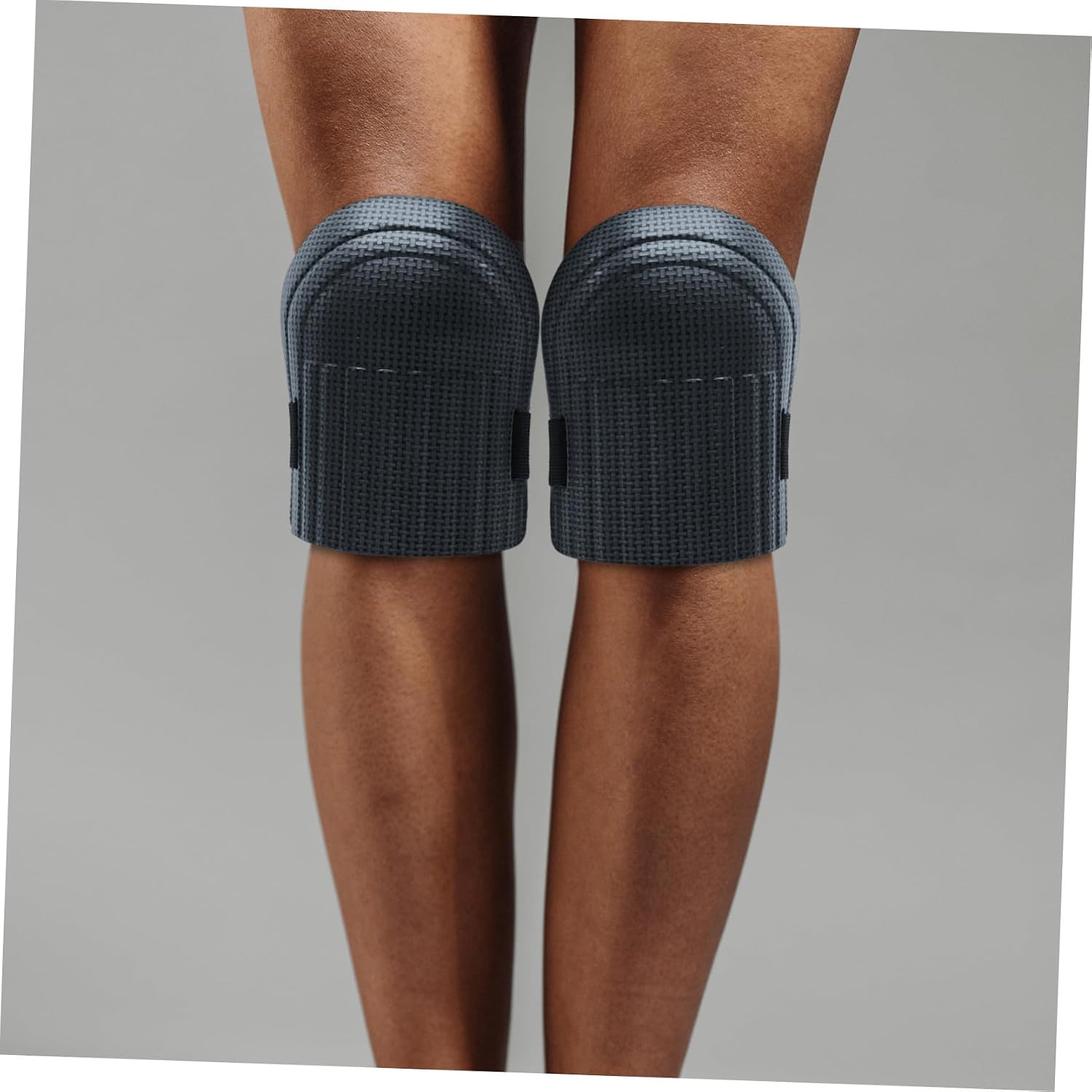 Work Kneepads with Built-in Wear-resistant Pads, Soft Sturdy Knee Protection for Vehicle Repair and Factory Workers, 2 Pairs Black Ergonomic Guards for Construction and Gardening