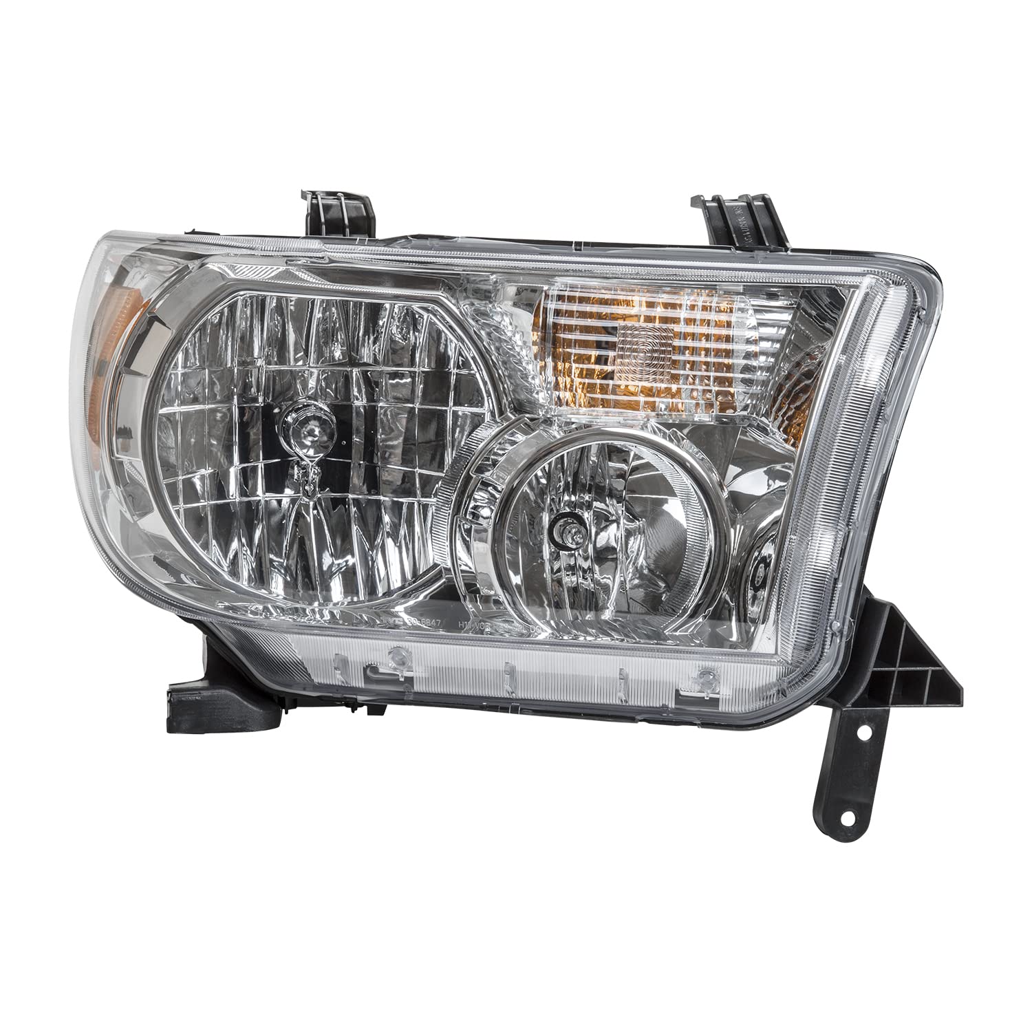tyc right headlight assembly compatible with 2007-2013 toyota tundra
