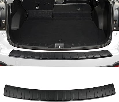 Rear Bumper Protector for Subaru 2013-2018 Forester Car Accessories ABS Plastic Material Matte Black Resistant Trunk Door Entry Guards