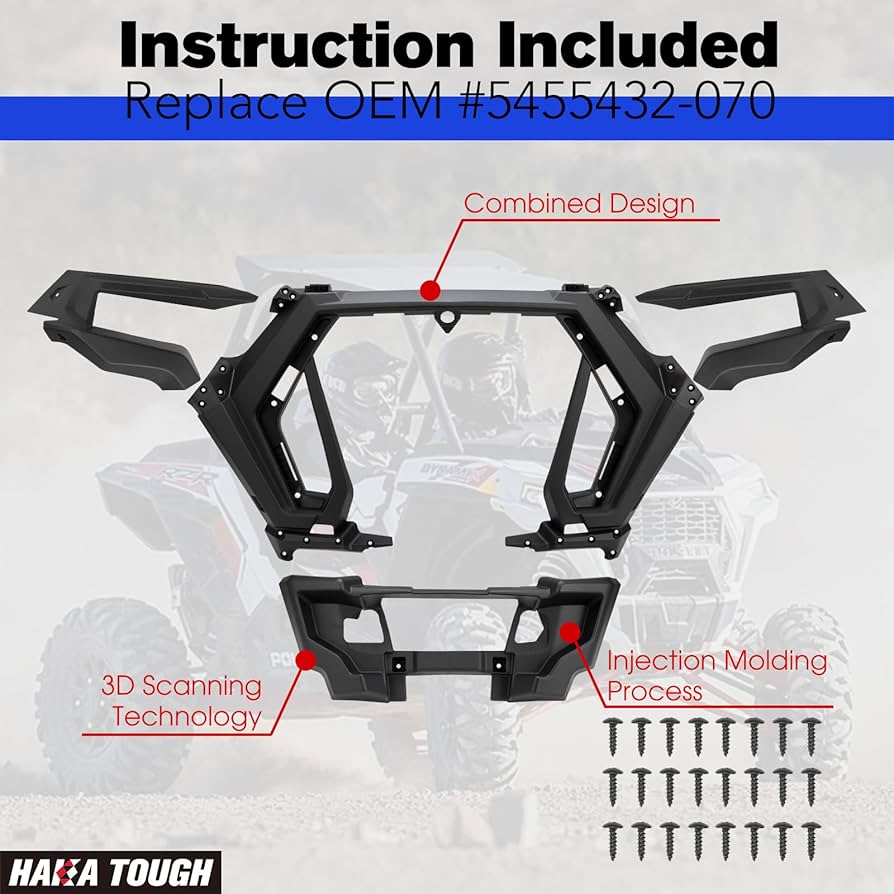 Amazon.com: HAKA TOUGH Front Fascia for Polaris RZR XP 1000 Amazon.com: HAKA TOUGH Front Fascia for Polaris RZR XP 1000