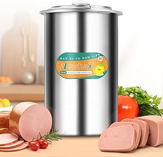 304 Stainless Steel Meat Press Deli Meat Maker Ham...
