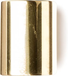 Jim Dunlop Bottleneck Metall Messing Medium Knuckle 19x22x28mm