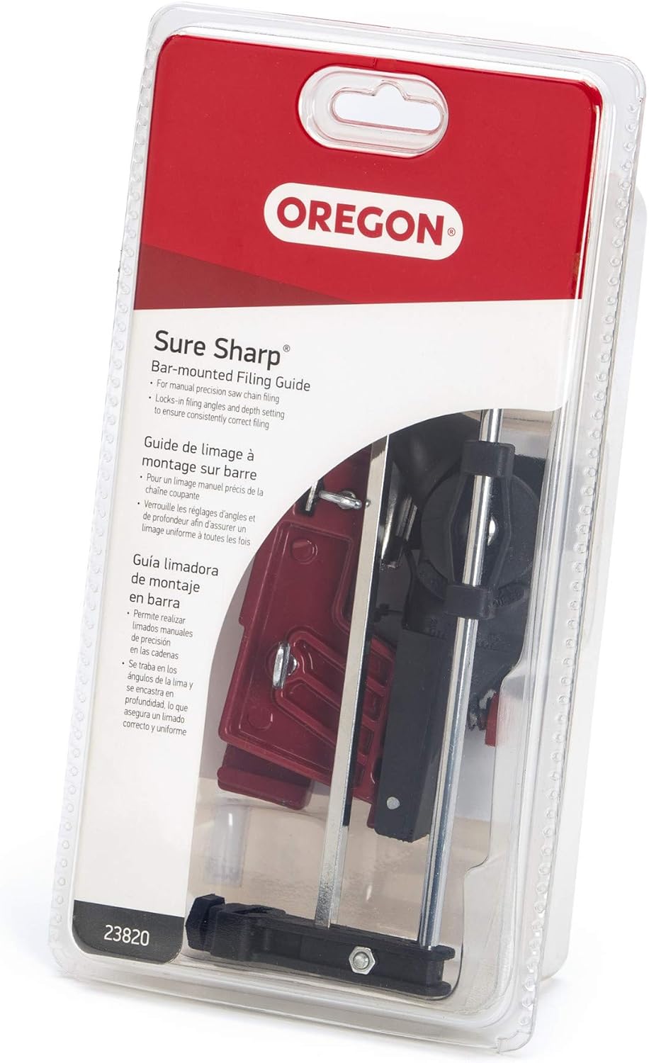 Oregon 23820 Sure Sharp Chainsaw Manual Filing/Sharpening Guide : Saw Sharpening Kit : Patio, Lawn & Garden