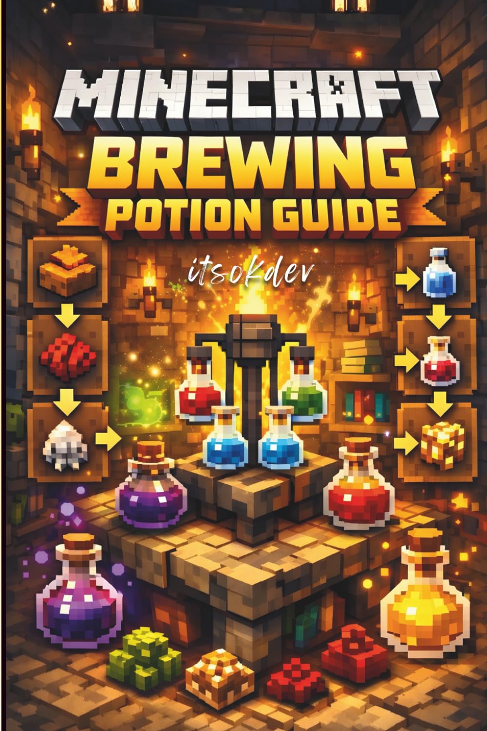 Minecraft Potion 2026: The Ultimate Step-by-Step Brewing Guide with Images, Recipes, and Secrets to Master Every Potion (Minecraft Ultimate Guide Series)