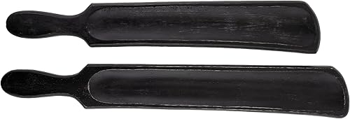 Miniatura 7 de Karma Gifts, Juego de 2 bandejas de madera de acacia para aperitivos, para vino, queso, carne