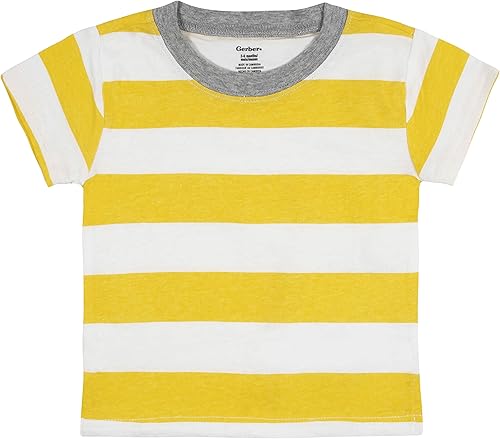 Miniatura 3 de Gerber Paquete de 3 camisetas de manga corta con bolsillo para niños pequeños