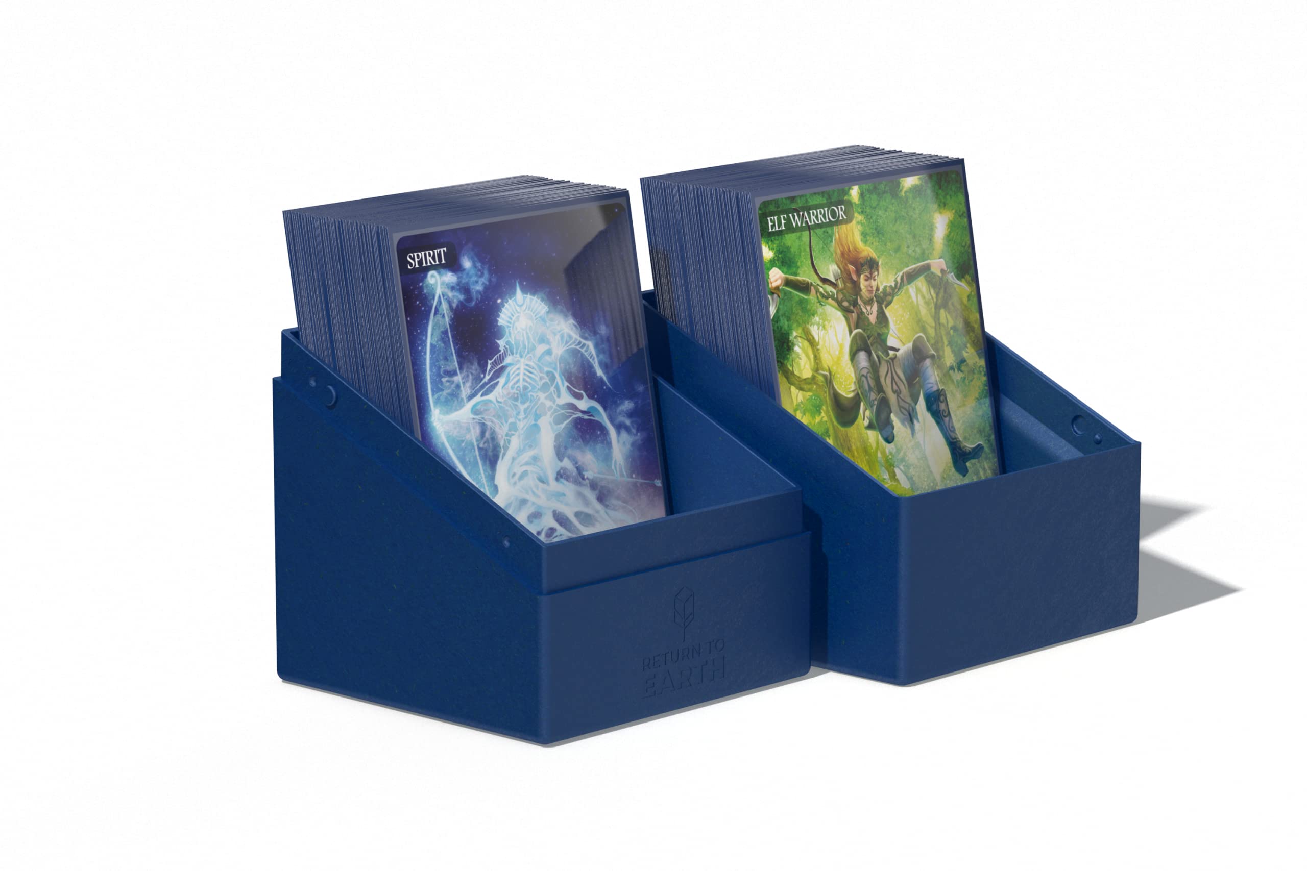 Ultimate Guard Return To Earth Boulder Deck Case 100+ standardowy rozmiar niebieski