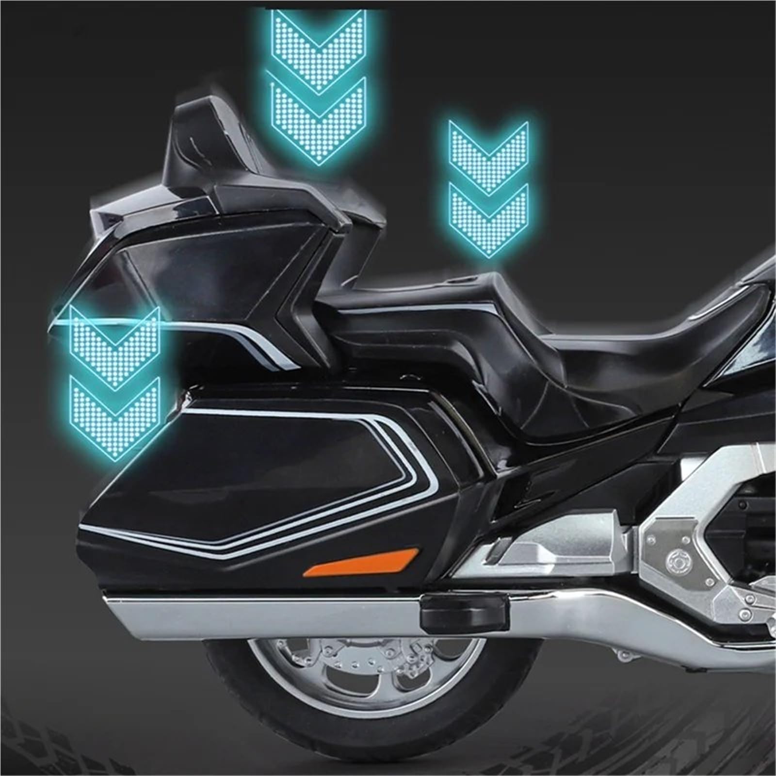 Per Gold Wing GL800 2021 Moto In Lega Pressofusa Modello Di Moto Da Turismo Per Il Tempo Libero Giocattoli Regalo 1:11