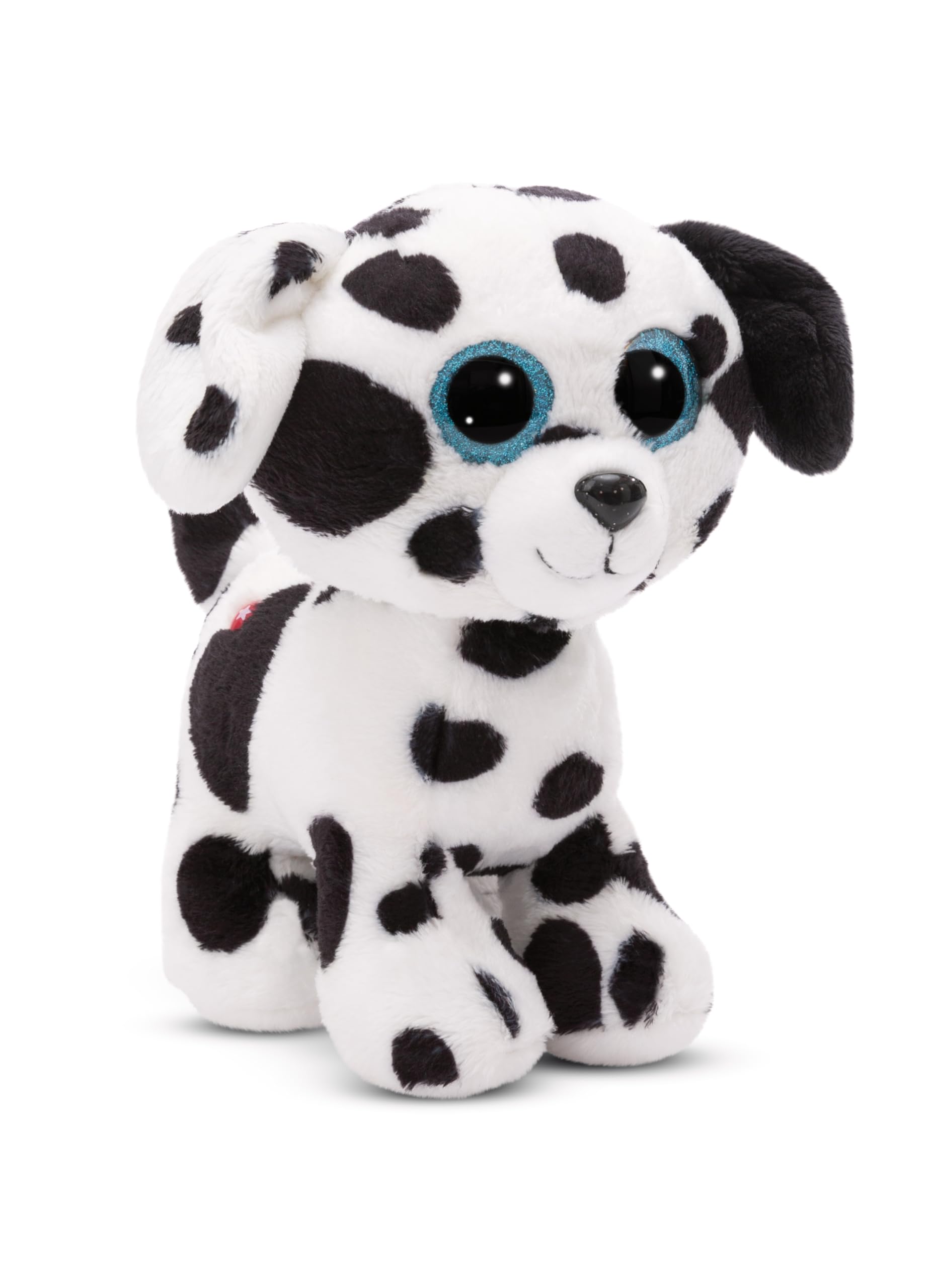 NICI soft toy GLUBSCHIS Dalmatian Dottino 15cm white - Cuddly cute plush to snuggle and play with, for children & adults, great gift idea - 49696