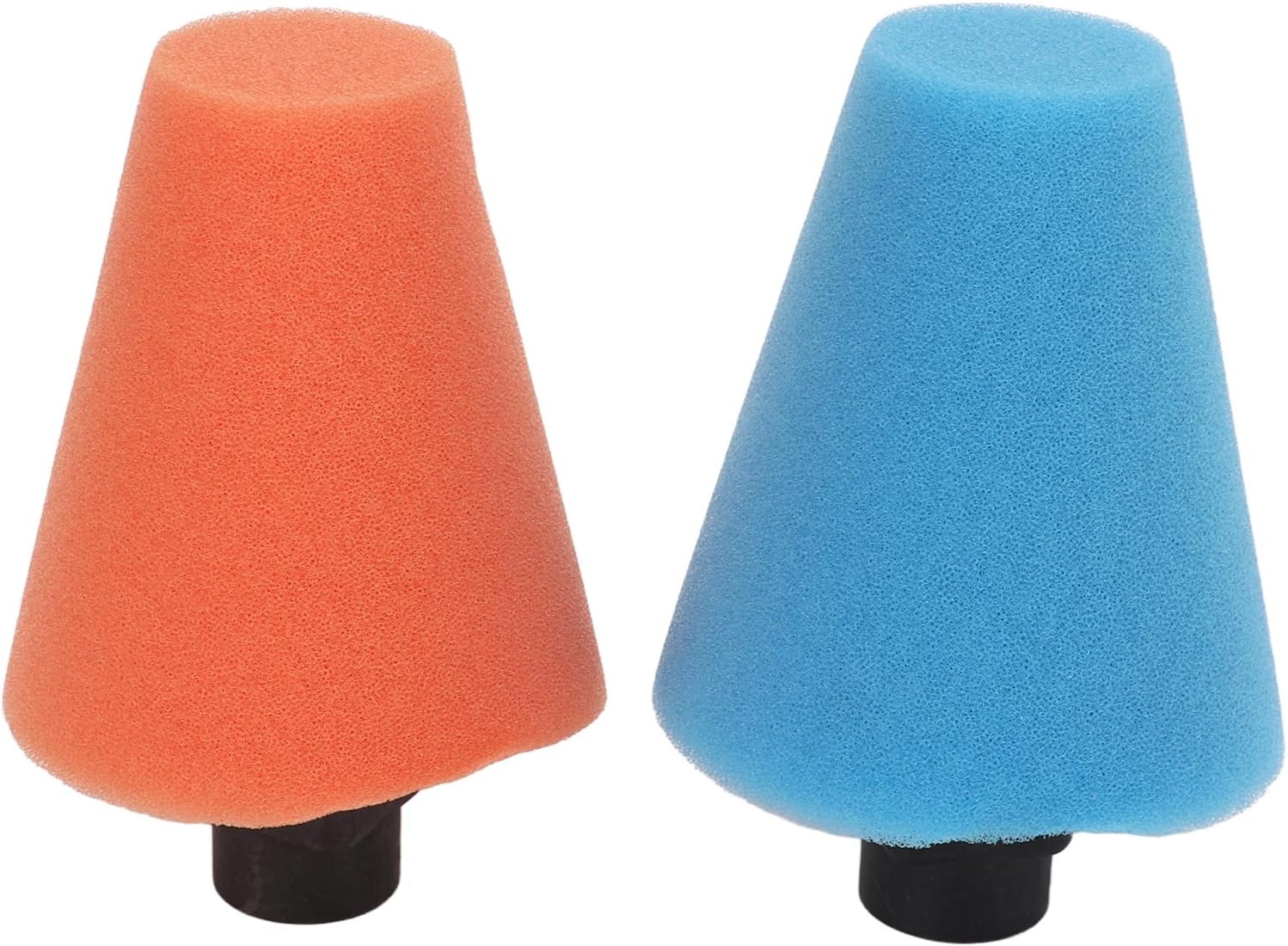 Wheel Buffing Sponge, Drill Buffing Cone Shaped Sponge with Multi Stiffness Levels, Car Wheel Polish Sponge for Waxing Polishing Sealing, PPR Sponge Material for Car Wheel Hub Care