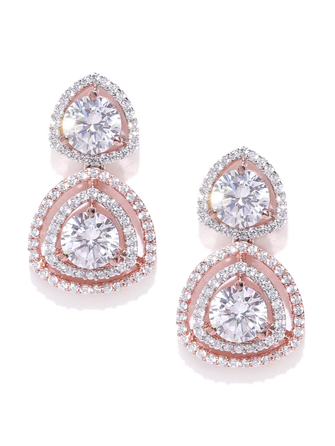 See full amazon price history chart for Priyaasi Rose Gold-Plated American Diamond Earrings for Women | Stylish Geometric Halo Design | Drop Style Earrings for Party | Birthday & Wedding Gifts for Girls Priyaasi Rose Gold-Plated American Diamond Earrings for Women | Stylish Geometric Halo Design | Drop Style Earrings for Party | Birthday & Wedding Gifts for Girls (B08347SRJ6) Amazon Price History, Amazon Price Tracker