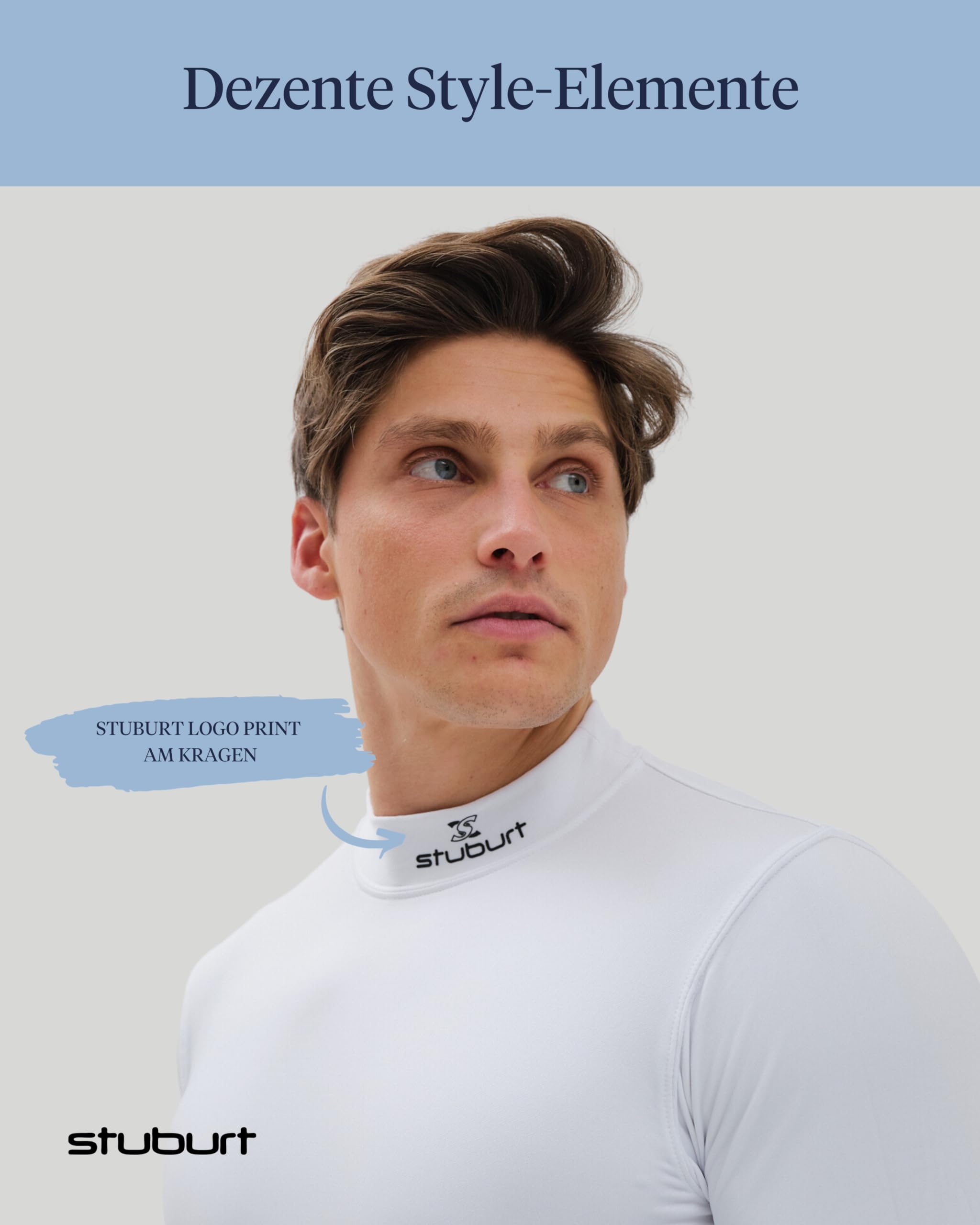 Stuburt Urban Compression Fit Thermal Base Layer Camicia Uomo