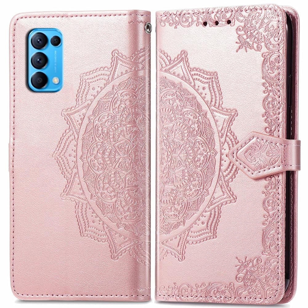 Custodia Portafoglio In Pelle Magnetica Per OPPO Find X3 Lite 5G - Cover A Libro Con Slot Per Carte E Supporto