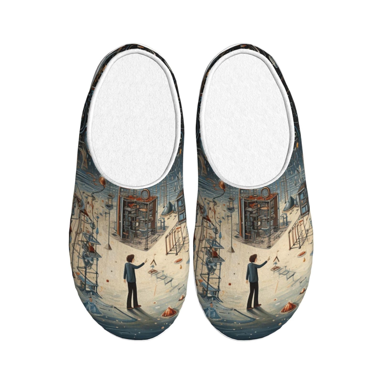 Pantoufles lavables pour le jardin et la maison chaussons confortables semelle TPR - 8