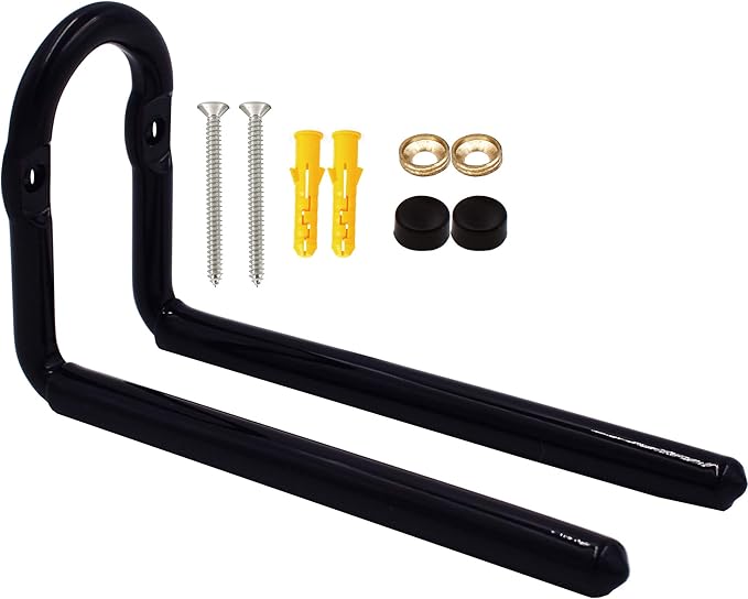 Amazon Co Jp Yyst スキー板用壁掛けラック スキー板用壁掛けホルダー スキー板用収納ラック スキー板とポールは別売り 防傷 スポーツ アウトドア