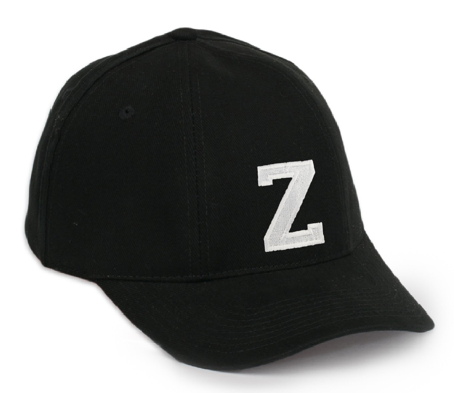 Morefaz Casual Baseball Cap A-Z Letter Alphabet Embroidered hat Hats caps Adjustable Strap Snap Back (Z) MFAZ Ltd