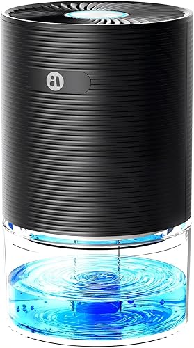 Miniatura 10 de Deshumidificadores pequeños para baño, dormitorio, cuarto de dormitorio, hogar, casa rodante, armario, guardarropa, oficina, deshumidificador