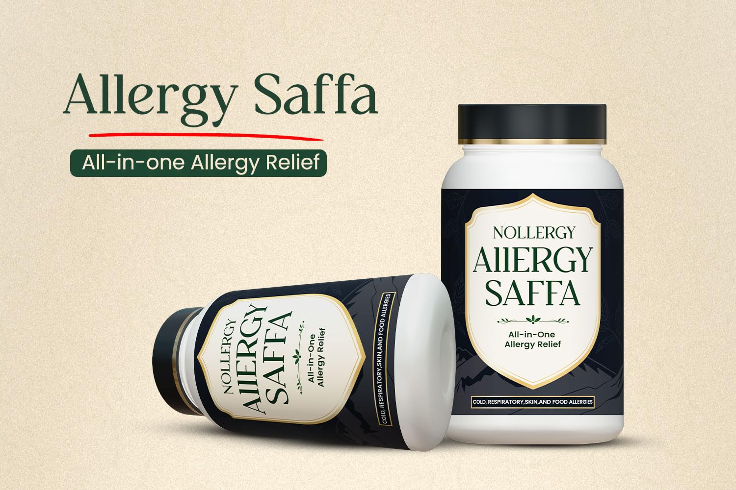 Herbal Deck Allergy Saffa Deck Allergy Saffa | Ayurvedic Supplement for Skin & Dust Allergy Relief | Reduces Redness, Sneezing, Mild Asthma & Allergic Reactions | Herbal Allergy Support for Men & Women- 150g Jar — Amazon image 7