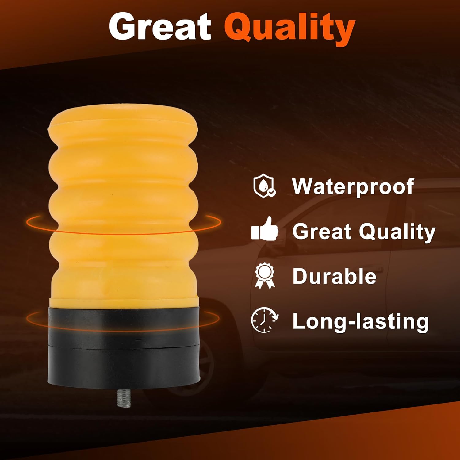 Rear Suspension Helper Spring Kit for Dodge for RAM ProforMaster 1500 2500 3500 2014-2025 Rear Suspension Enhancement System No.31354