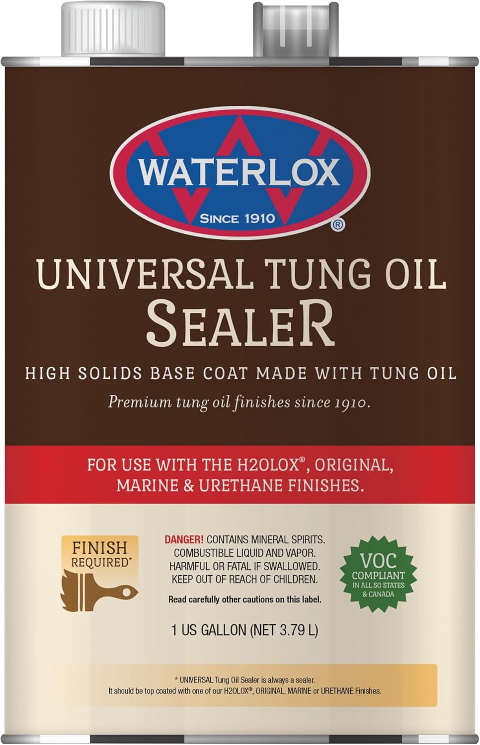 Waterlox Universal Tung Oil Sealer, 1 Pint