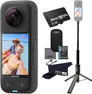 Insta360 X3 - Waterproof 360 Action Camera with 1/2