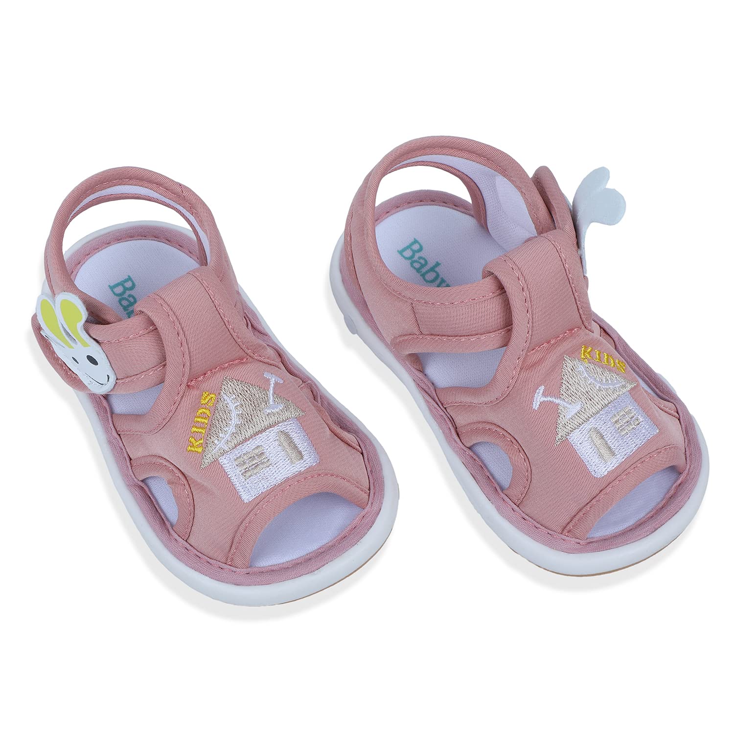 Baby Moo My Pets House Chu-Chu Sound Breathable Anti-Skid Sandals - Pink (3Y-3.5Y) (B0BXDNKP6L) Amazon Price History, Amazon Price Tracker