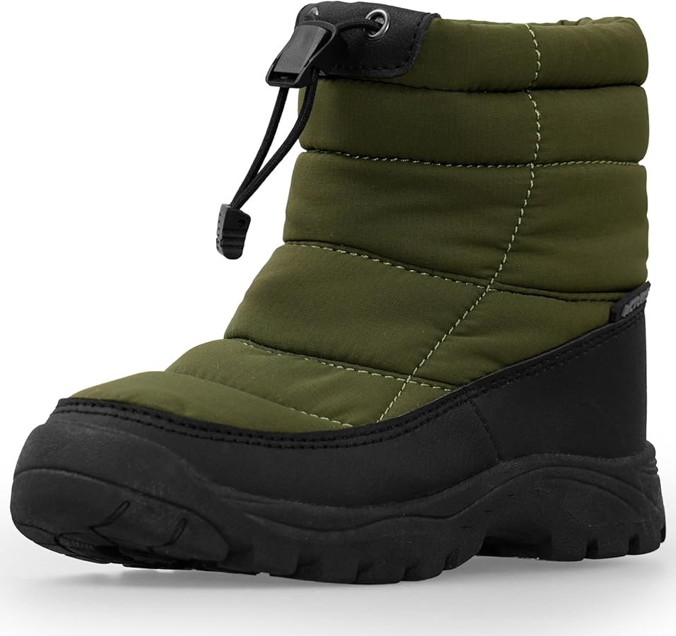 Amazon | [アクレイス] キッズ スノーブーツ 子供 スノーシューズ