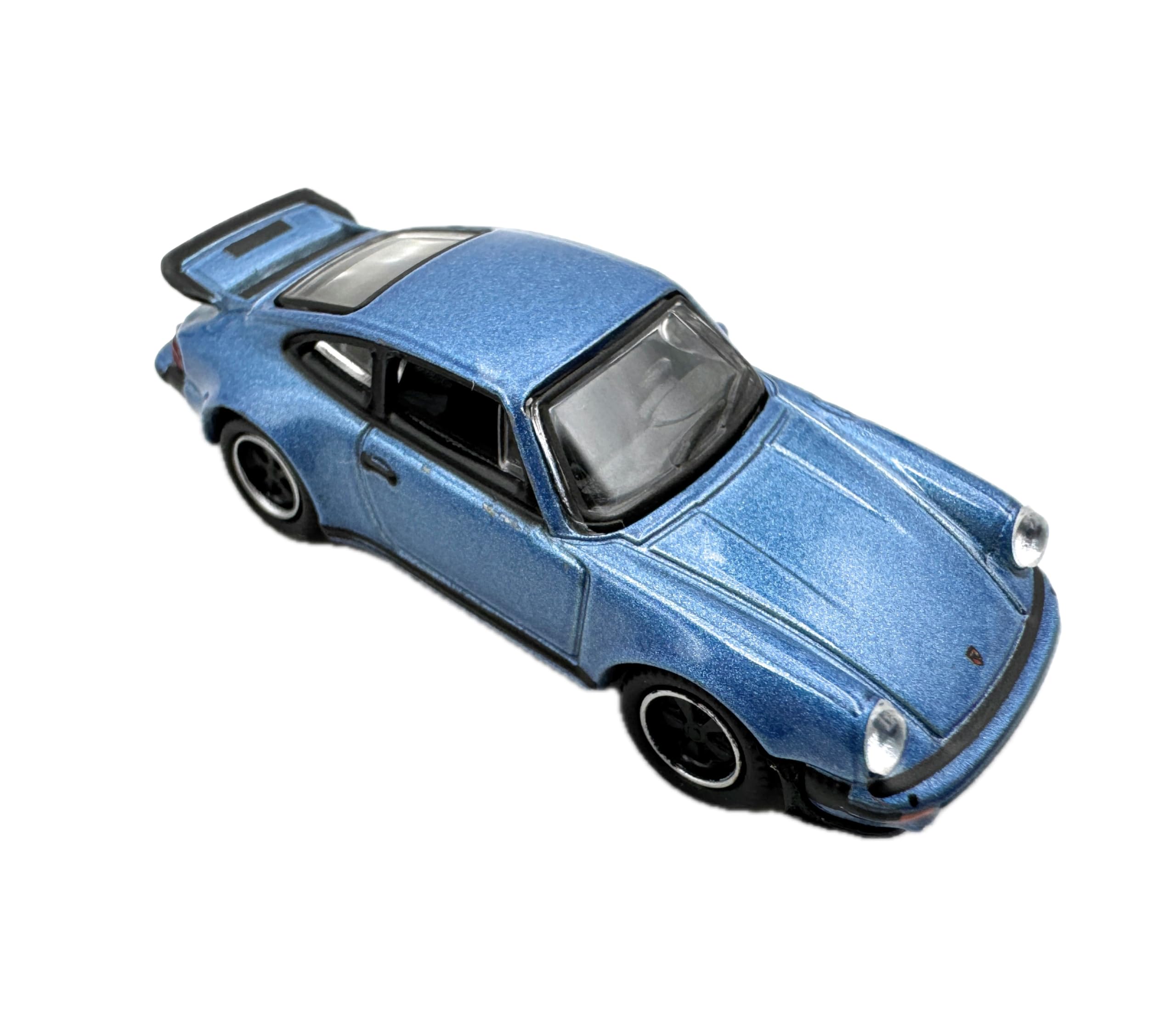 Porsche 911 Turbo 3.0 Model Car (930) Classic Car 1:87 - Detailed Collector's Model | GT Marketing | Museum Collection | Gemini Blue