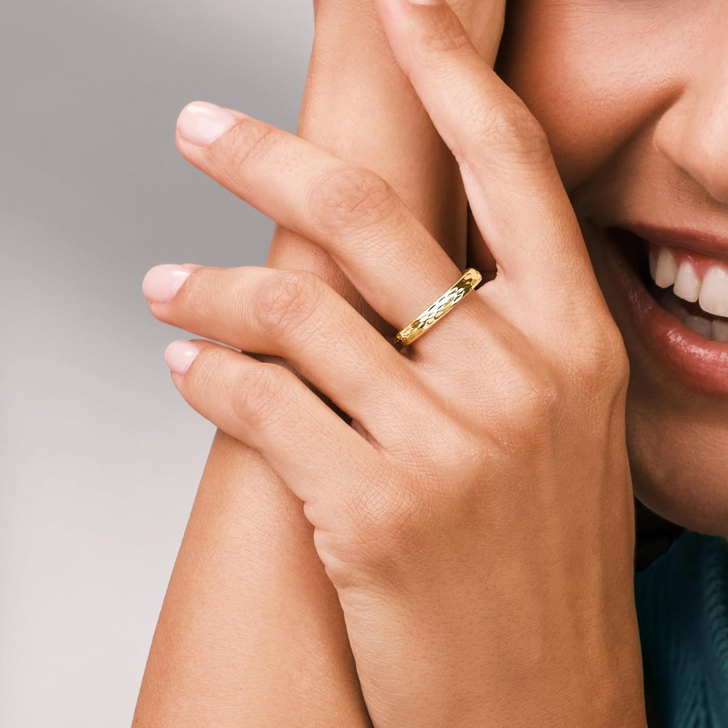 Ross-Simons 10kt Yellow Gold Textured Ring