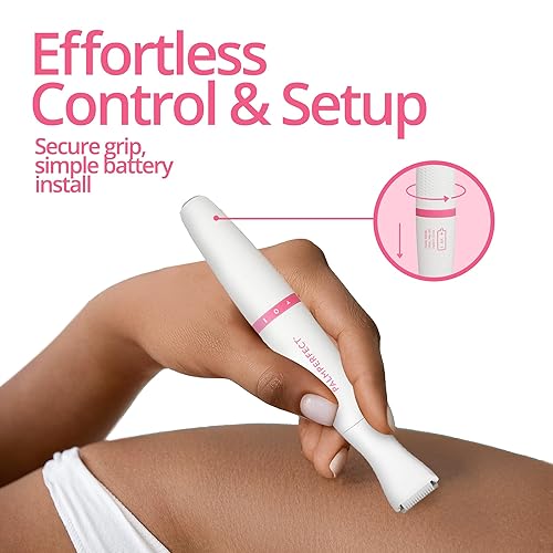 Miniatura 6 de PalmPerfect Recortadora de pelo corporal para mujer, recortadora de bikini para mujer, afeitadora eléctrica de deslizamiento suave para mujeres,