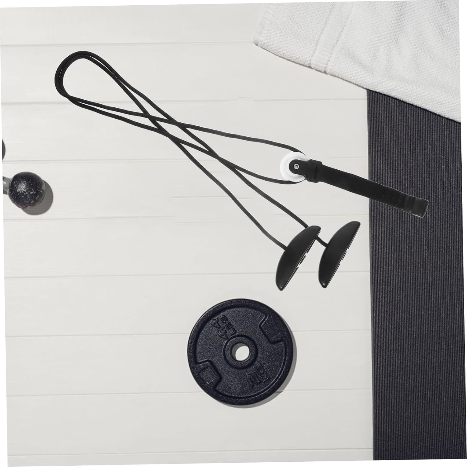 TOYANDONA Door Shoulder Pulley Trainer Pt Exercise Equipment Stretch Bands for Shoulder Workout