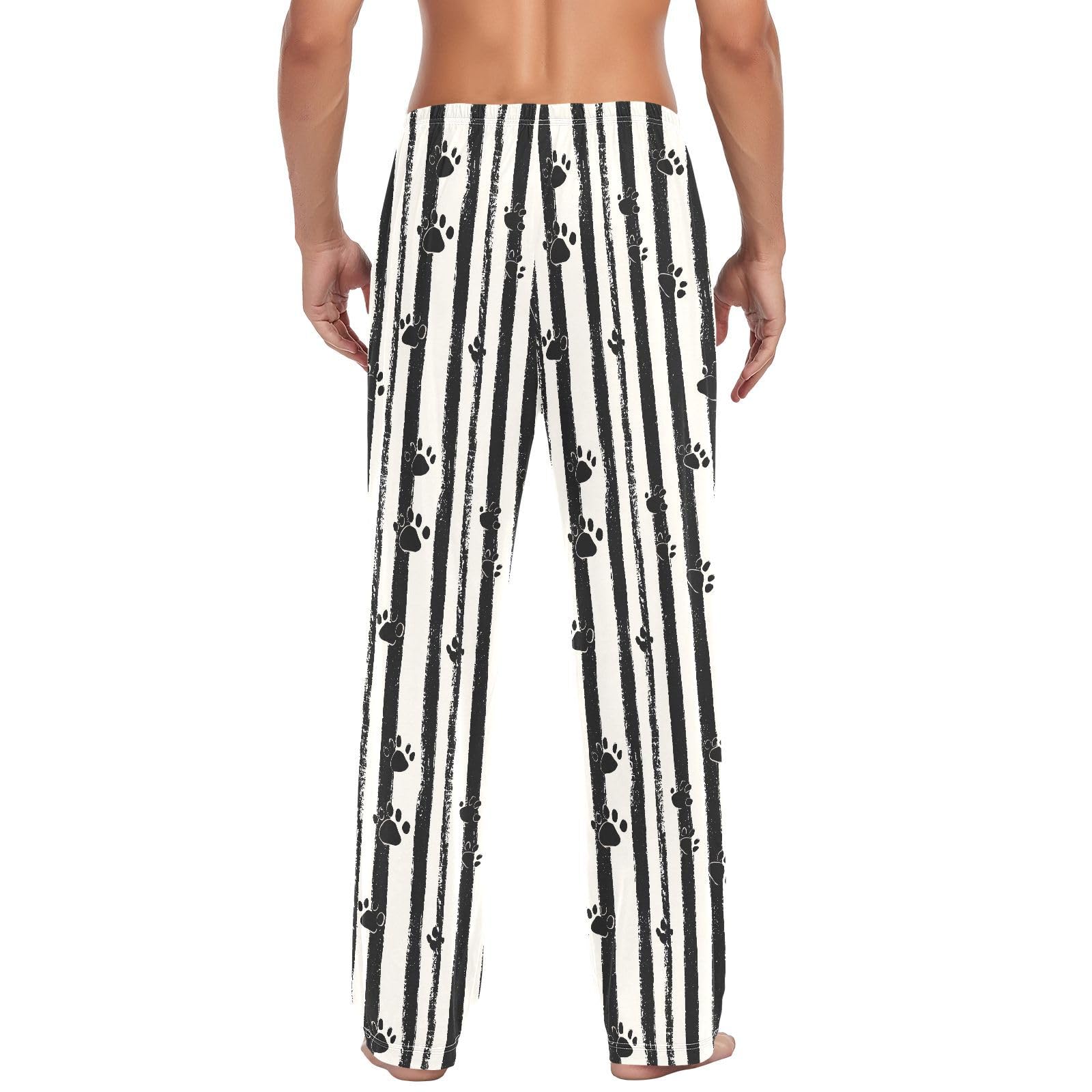 Pijama de Navidad para hombre con bolsillos para invierno, con cordón, talla S