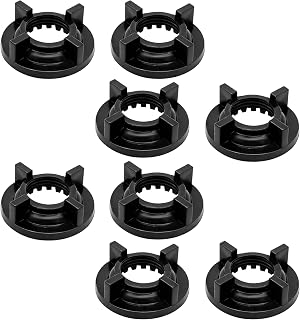 8 Pcs Mounting Lock Nut for Basin Faucet, 1/2" IPS Durable Easy Installation Winged Locknuts Replacement Parts, Faucet Lock Nuts, Mounting Accessories for Bathroom, Kitchen, Basin
